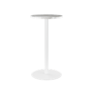 White Halo Bar Table
